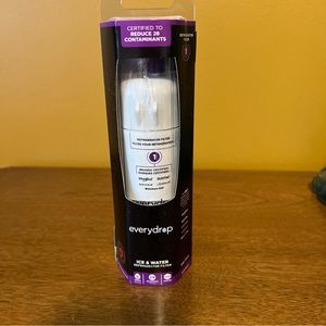 Every drop ice and water refrigerator filter EDR1RXD1 brand new sealed package